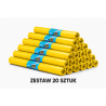 ZESTAW 20 ROLEK WORKÓW 160L MOCNYCH I WYTRZYMAŁYCH 200sztuk (Zielony)