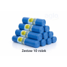 ZESTAW 10 ROL. WORKÓW 120L SUPER GRUBYCH 250 szt worków (Niebieski)