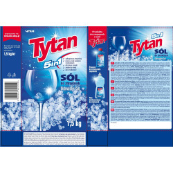 Tytan Sól Ochronna do Zmywarki 5w1 - 1,5kg - Skuteczna Ochrona Zmywarki