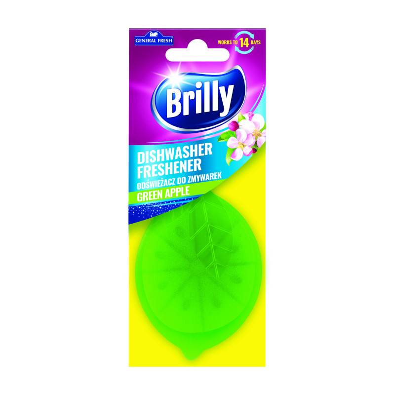 Brilly Zapach Odświeżacz do Zmywarki Zielone Jabłko